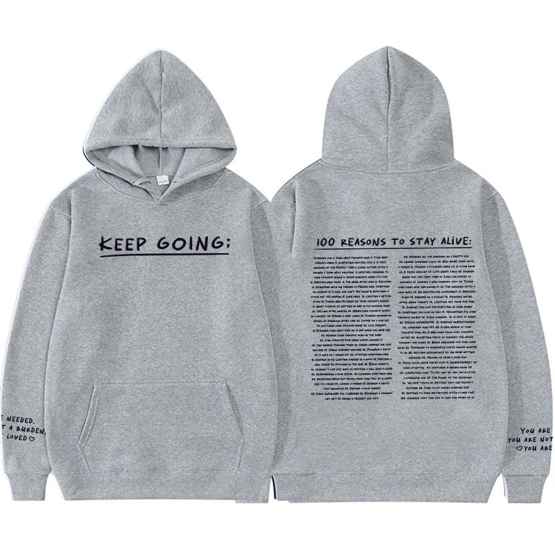 '100 Reasons to Stay Alive' Hoodie