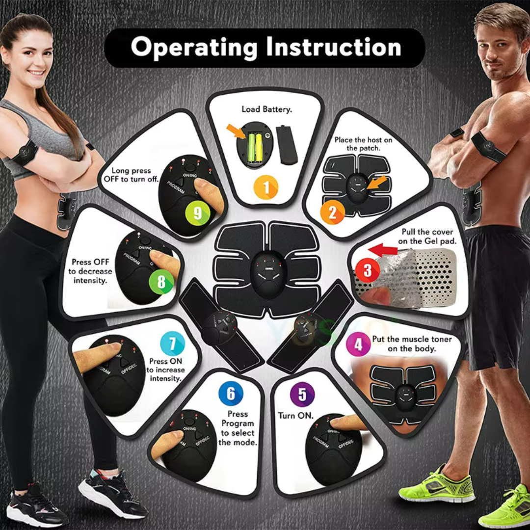 CoreSculpt Pro™ EMS Muscle Stimulator