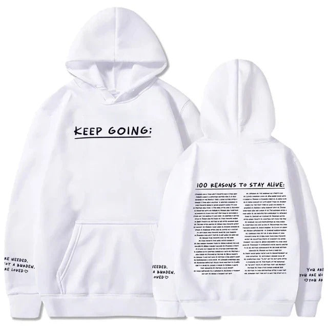 '100 Reasons to Stay Alive' Hoodie