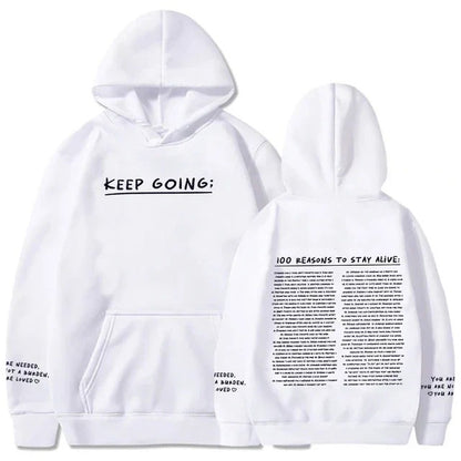 '100 Reasons to Stay Alive' Hoodie