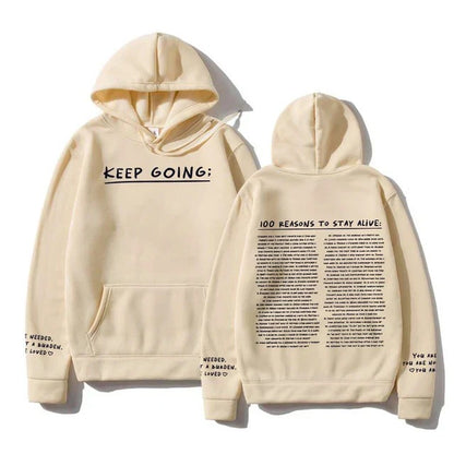 '100 Reasons to Stay Alive' Hoodie