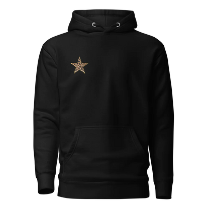 Leopard star hoodie