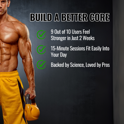 CoreSculpt Pro™ EMS Muscle Stimulator