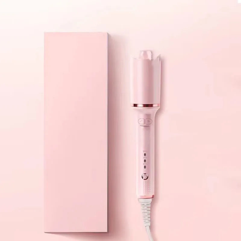 YIBER Rotating Curling Iron Wand Waves Natural Curls Styling Tools Ceramic Curly Automatic Power-Off Hair Curler For Hair Care