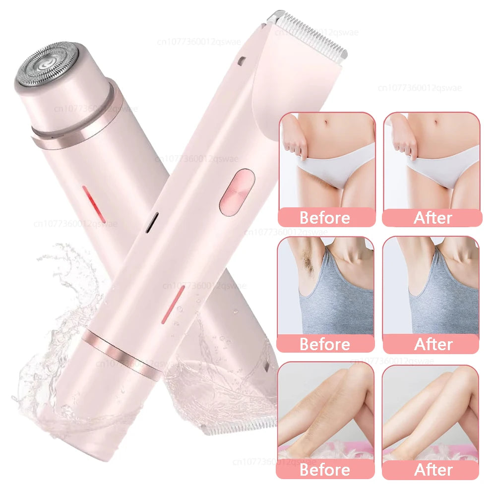 Silky Smooth Dual-Action Body Shaver