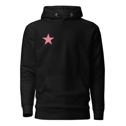 Pink Leopard Star Hoodie